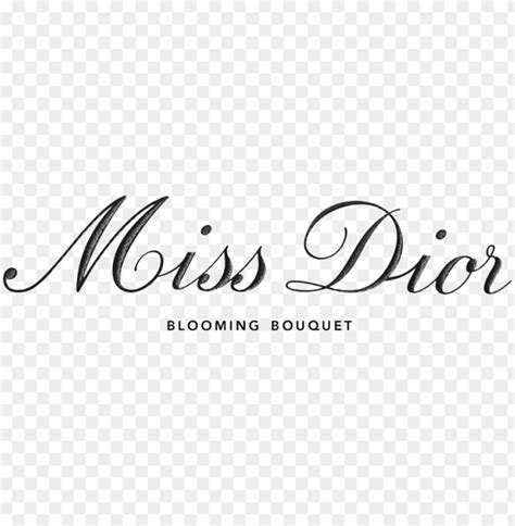 miss dior logo png.